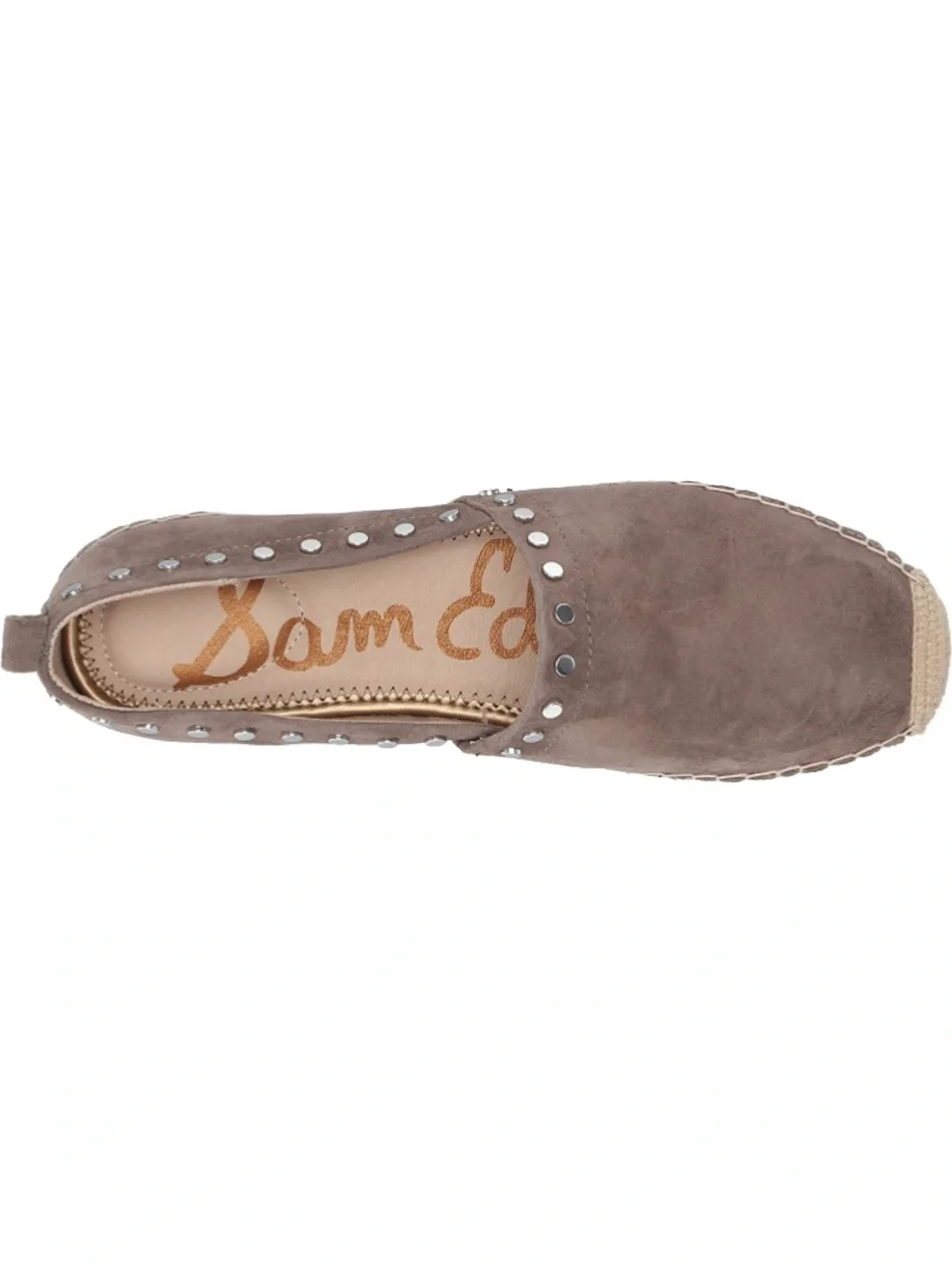 Sam Edelman Koda Suede Studded Espadrille Slip-Ons
